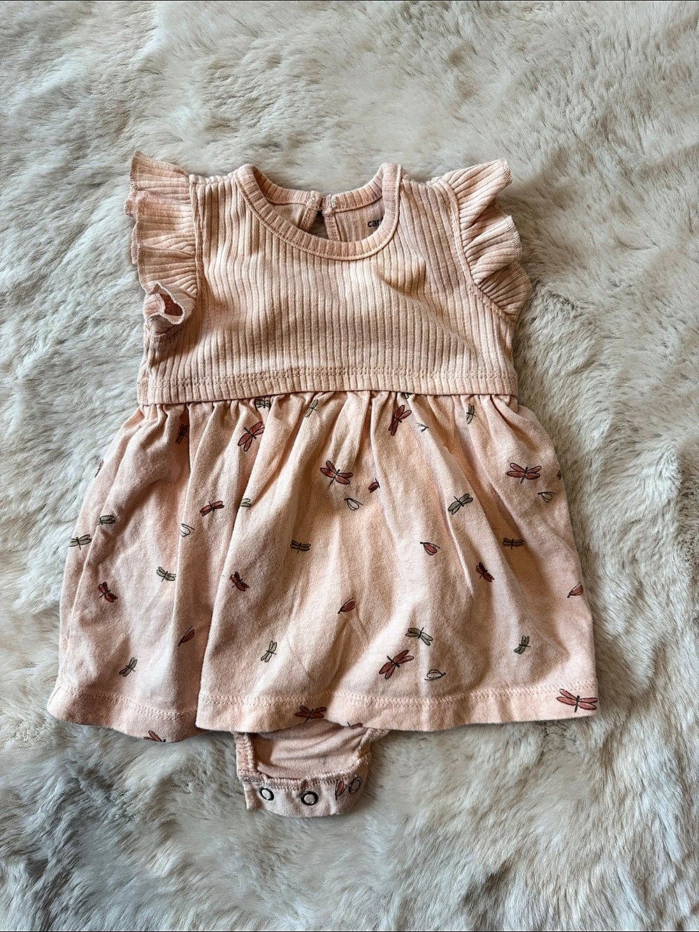 Carter's Girls Floral Pink Casual Dress